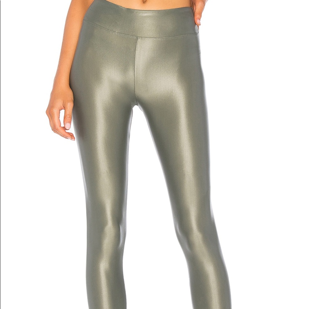 Koral lustrous leggings agave color